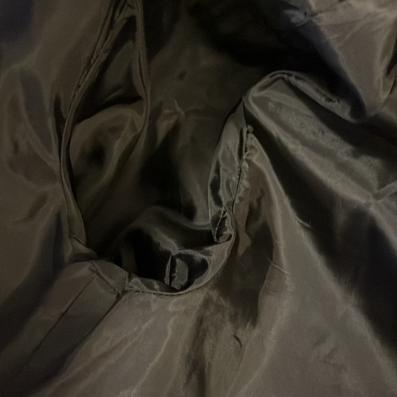 J jill Wool Blend Black Double Breasted Pea Coat Sz S - Picture 6 of 11